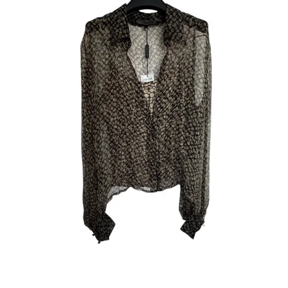Jaeger Silk Sheer Women's Blouse with matching cami - New - Picture 2 of 8